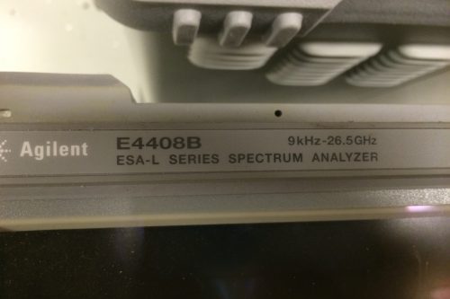 Agilent Spectrum Analyzer E4408B 26,5GHz detail