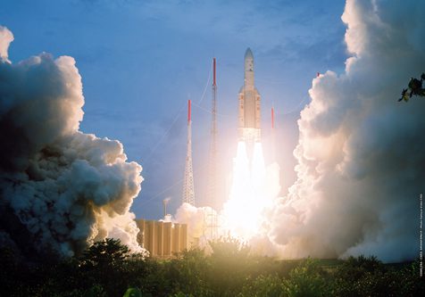 Ariane 5 launching Al Yah 1 satellite
