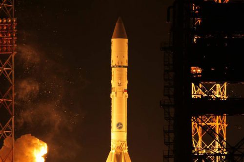 AsiaSat-7 Lift-off by ILS Proton