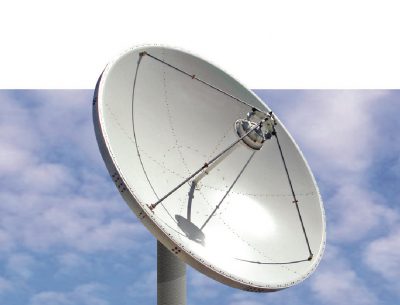 Kratos 4.0m C- or Ku-band Earth Station Antenna