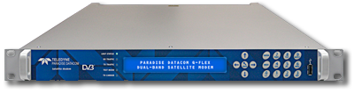 Teledyne Paradise Datacom QFlex-400 IF/L-band Satellite Modem