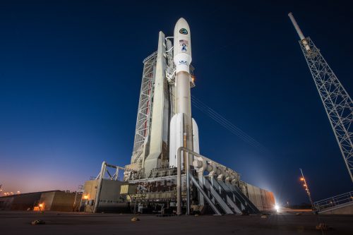 ULA Atlas V launch vehicle on launch pad2