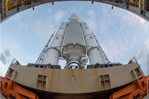 Ariane 5 rocket ready for launch