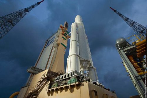 Ariane 5 rocket ready for launch