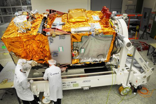 EADS Astium constructs Hotbird satellite
