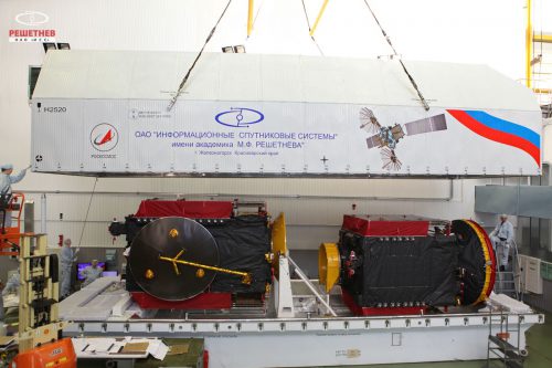 Express AT satellites ready for transport