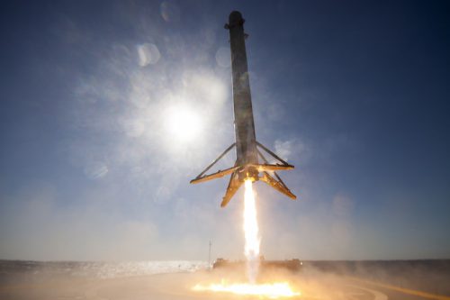Falcon 9 reusable booster