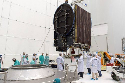 JCSAT-15 prepared for launch