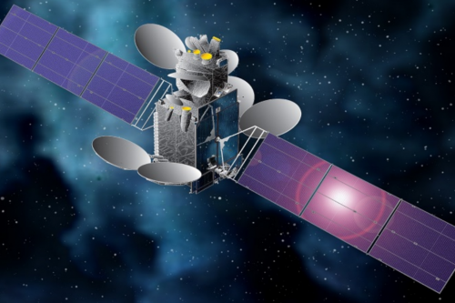 JCSat-110R/BSAT-3c satellite in orbit