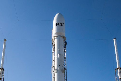 SES-8 Atop Falcon-9