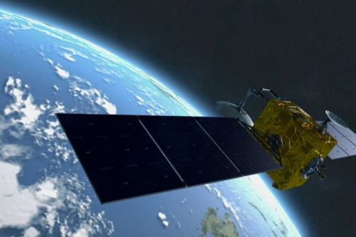 SES-9 satellite in orbit