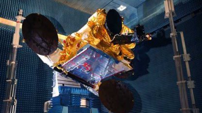 SES Astra 2E satellite under construction