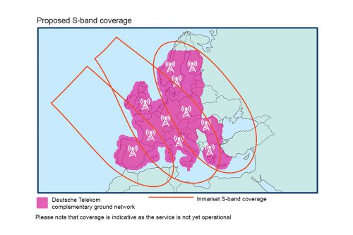 Alphasat S-band coverage map