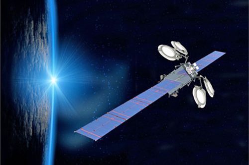 Spaceway 3 satellite in orbit
