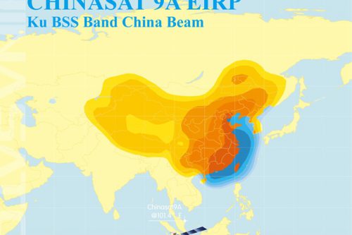 ChinaSat-9A China Ku-band BSS beam