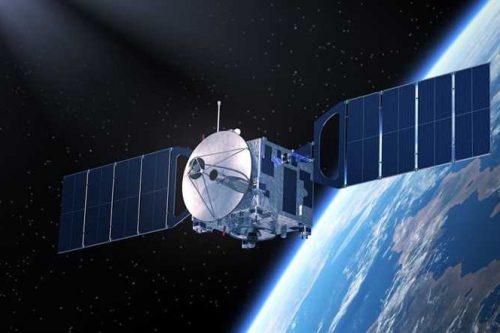 Inmarsat-3 satellite in orbit