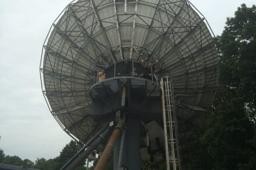 RSI 16.4m antenna de-installed