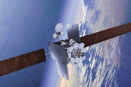 Inmarsat-5 F4 satellite in orbit