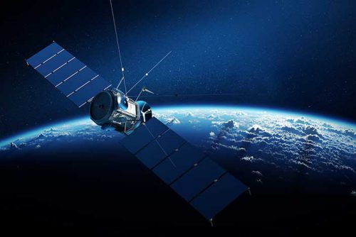 Spaceway 2 satellite in orbit