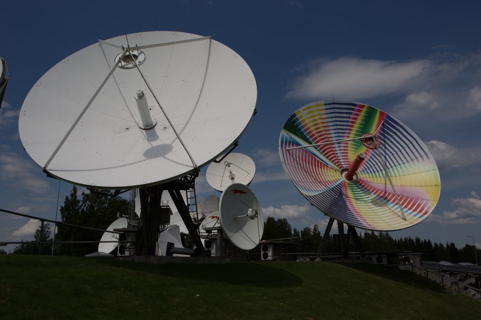 VertexRSI 11.3m Earth Station Antenna installation at Satgate-Teleport-Lithuania