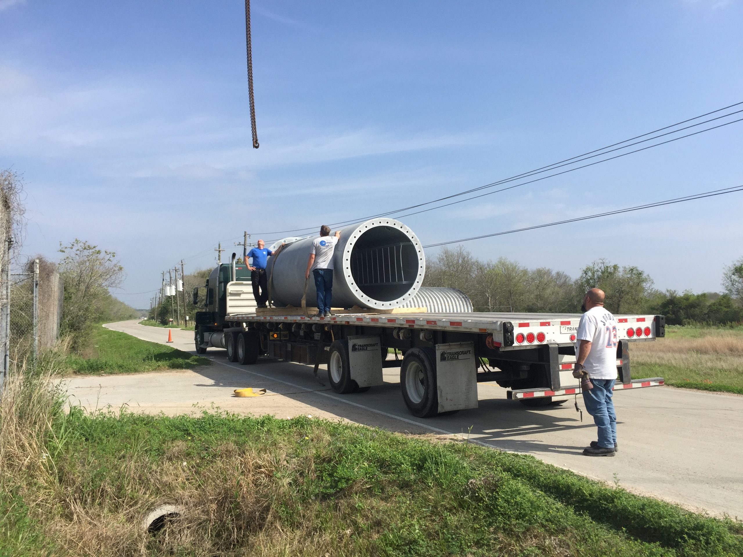 VertexRSI 16.4m King-Post Pedestal refurbished