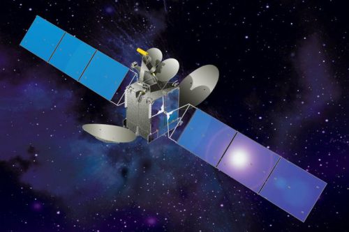 AsiaSat-4 satellite in orbit