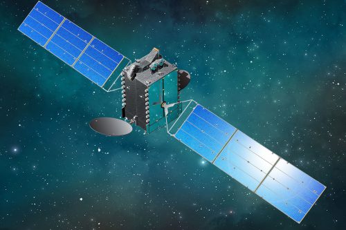 Rainbow-1 satellite in orbit