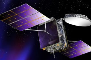 Bsat-3b satellite in orbit