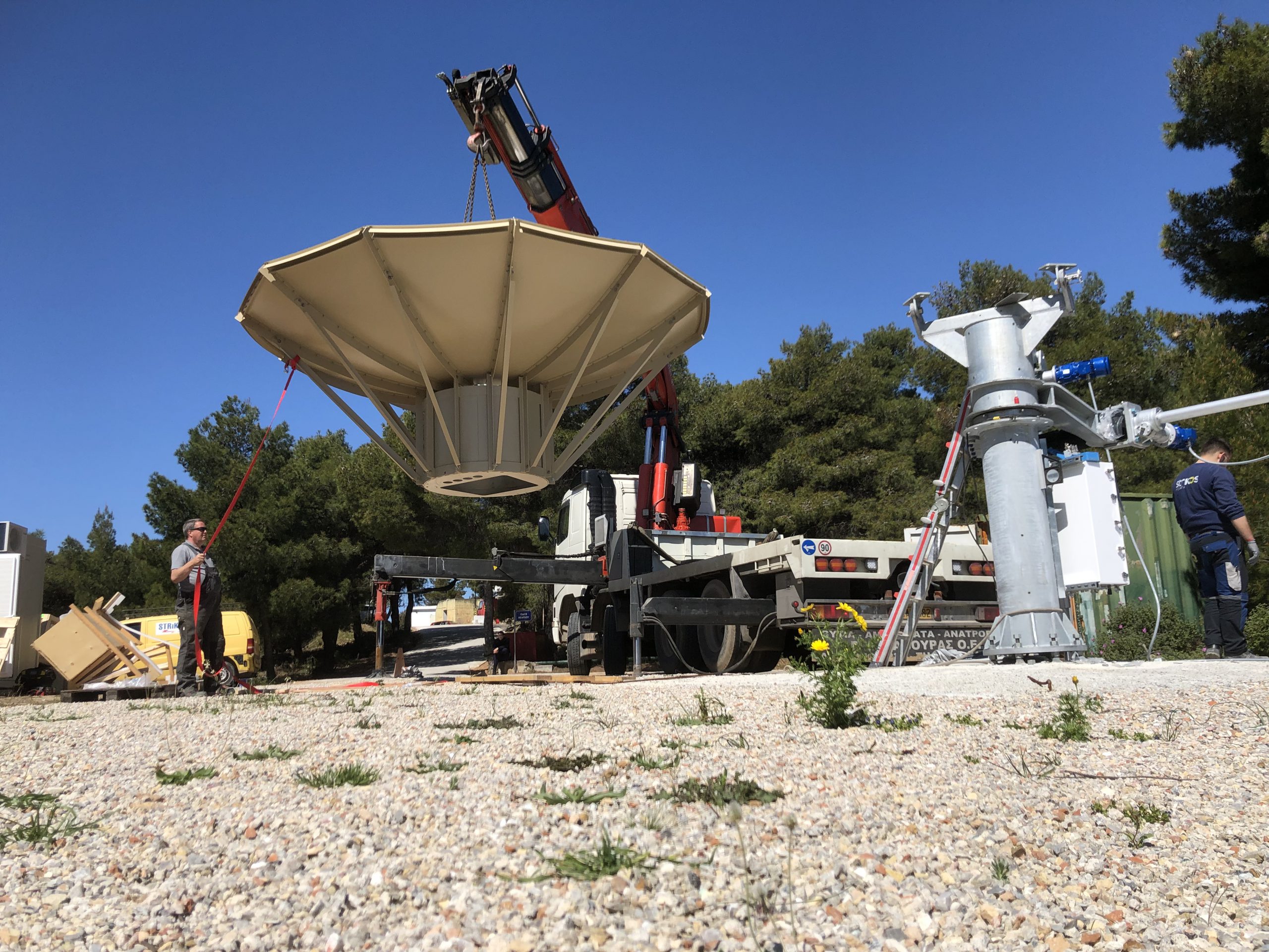 ASC Signal 4.9m Satellite Antenna