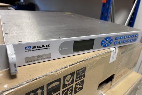 Peak P7000 frequency converter front view