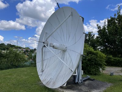 VertexRSI 4.8m C-band antenna