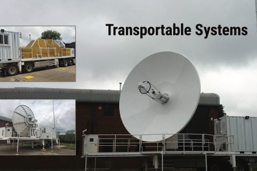 Comtech MCT Transportable X/Y Tracking Antenna System
