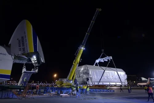 Amazonas Nexus delivered to Cape Canaveral