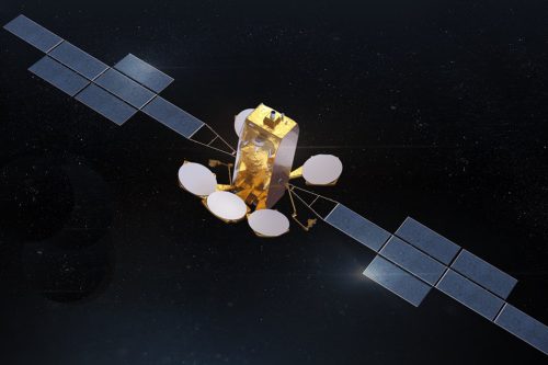 ArabSat-8 satellite in orbit