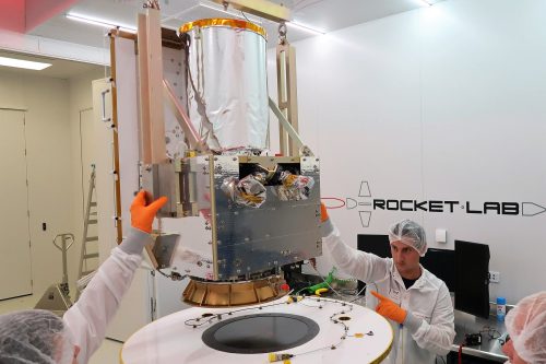 BlackSky satellite prepared for launch