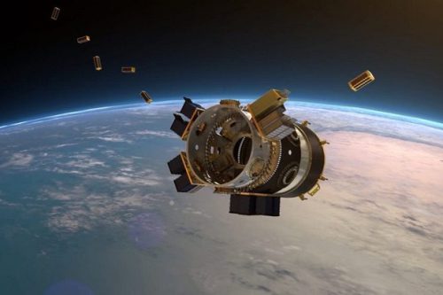 BlackSky satellites in orbit