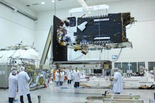 IAI built the AMOS 8 satellite