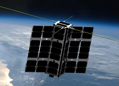 Spire LEMUR-2 series CubeSat in orbit