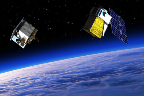 Loft Orbital YAM-2 and YAM-3 satellites in orbit