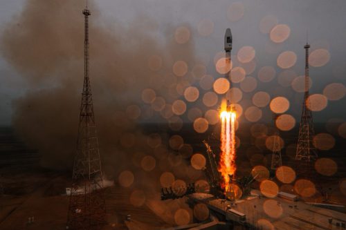 Soyuz 2 launching Kepler satellites