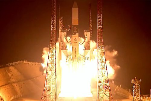 H-IIA launch with I-6 F1 satellite