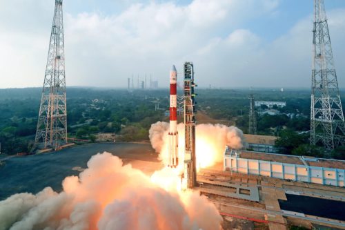 ISRO PSLV launching Dove satellites