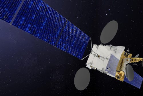 Nilasat-301 in orbit