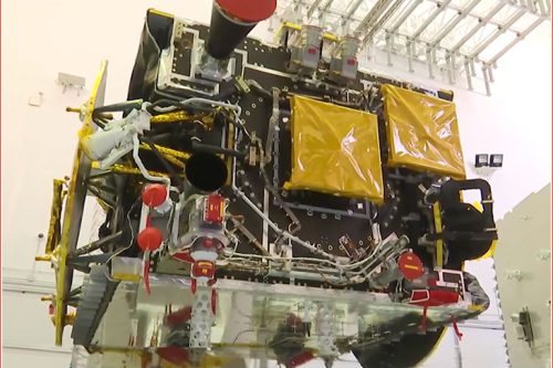 AngoSat-2 satellite under construction