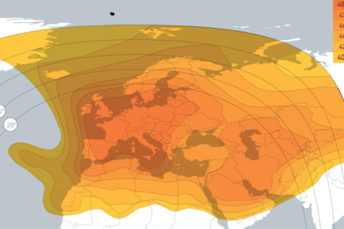 Eutelsat 10B coverage