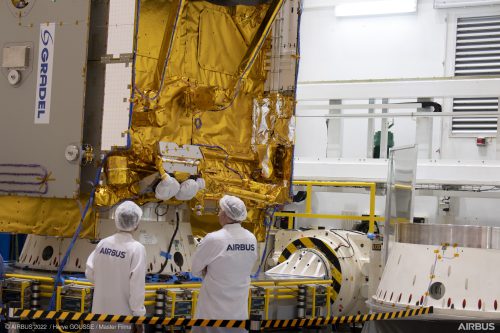 Eutelsat Hotbird 13G under test at Airbus