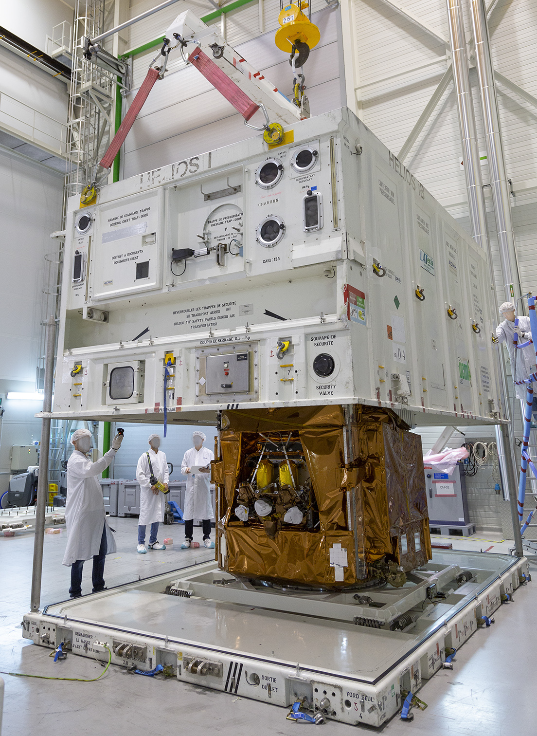 Airbus Pléiades Neo Satellites Arrive in Kourou for Launch