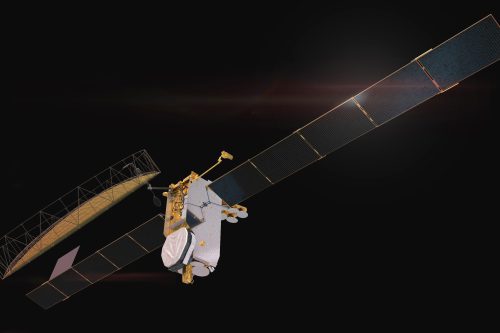Inmarsat-6 F2 (I-6 F2) satellite in orbit