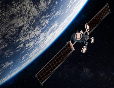 Ovzon-3 Micro-satellite in orbit