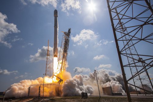 SpaceX Falcon 9 launching SES-18 & -19